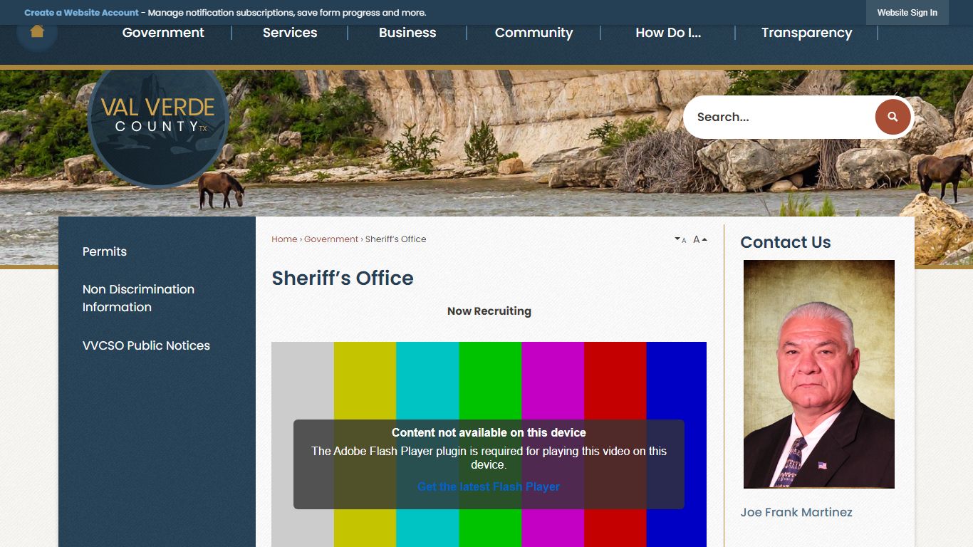 Sheriff’s Office | Val Verde County, TX
